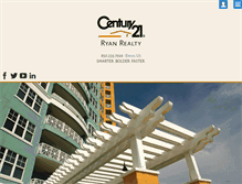 Tablet Screenshot of century21ryanrealty.com